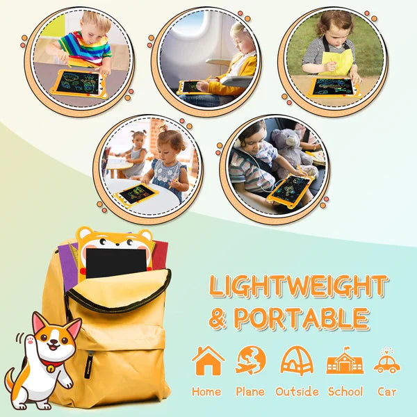 8.5″ Kids Animal Shape LCD Writing Tablet – Paper-Free Drawing & Notes