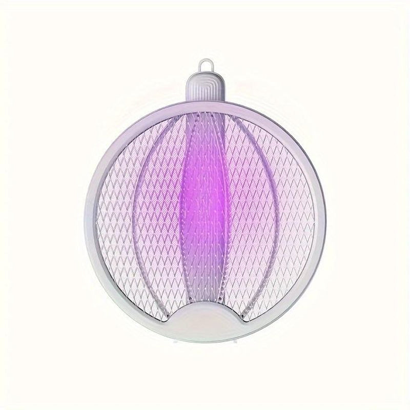 3-in-1 Foldable Mosquito Racket | UV-A Trap & Night Lamp