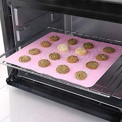 Non-Stick Silicone Roti & Pastry Mat (50 × 40 cm) – With Printed Measurements