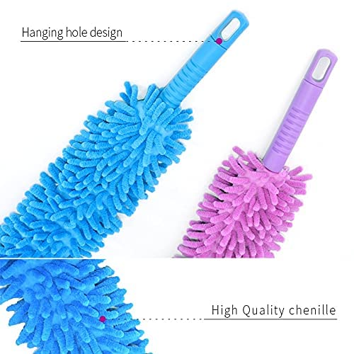 Flexible Microfiber Duster with 3.9-ft Telescopic Handle
