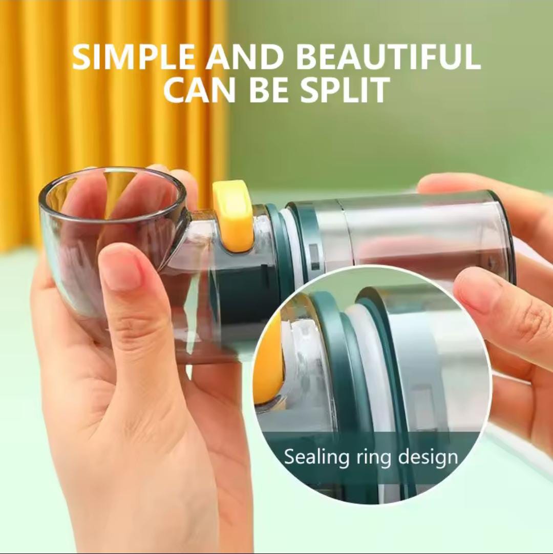 0.5 g Quantitative Salt & Spice Dispenser – 3-Bottle Set with Stand