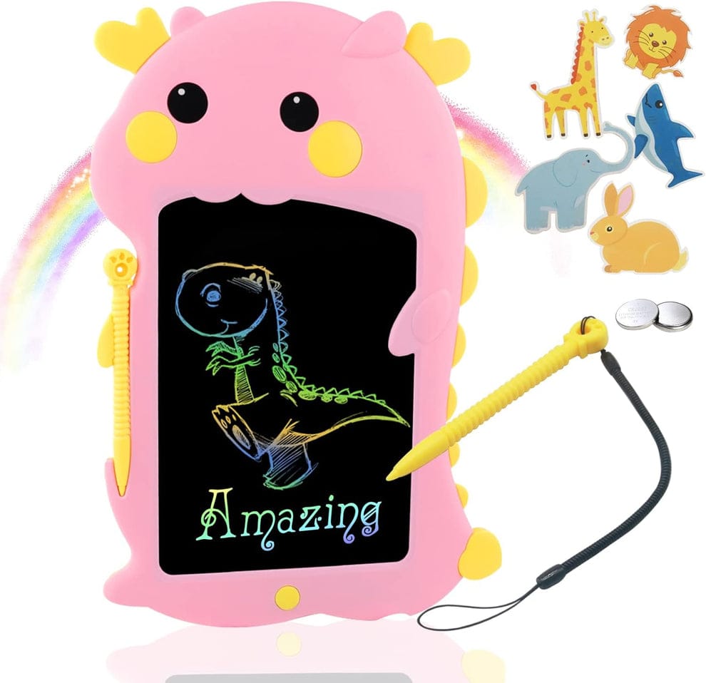 Dinosaur LCD Writing Tablet – Screen-Free Drawing Pad (10″)
