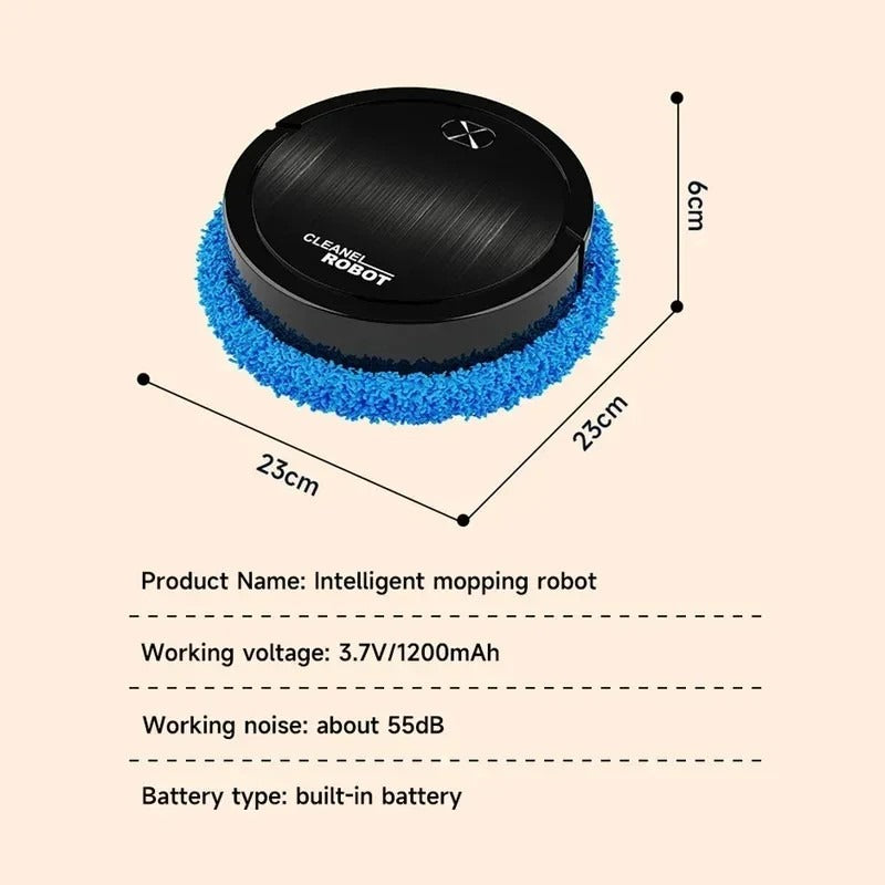 Intelligent Slim Mopping Robot – Quiet Floor Cleaner