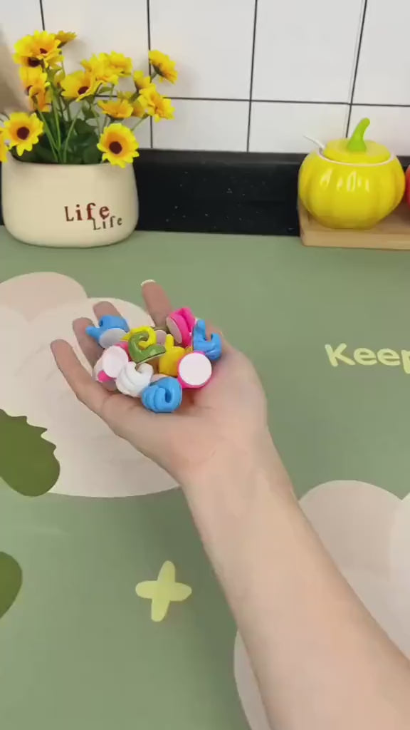 10 Pcs Thumbs Up Wall Hooks - Cute Silicone Cable Organizer & Multi-Function Self-Adhesive Hooks (Random Colors)